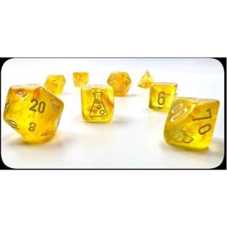 Borealis® Polyhedral Canary/white Luminary™ 7-Die Set (7)