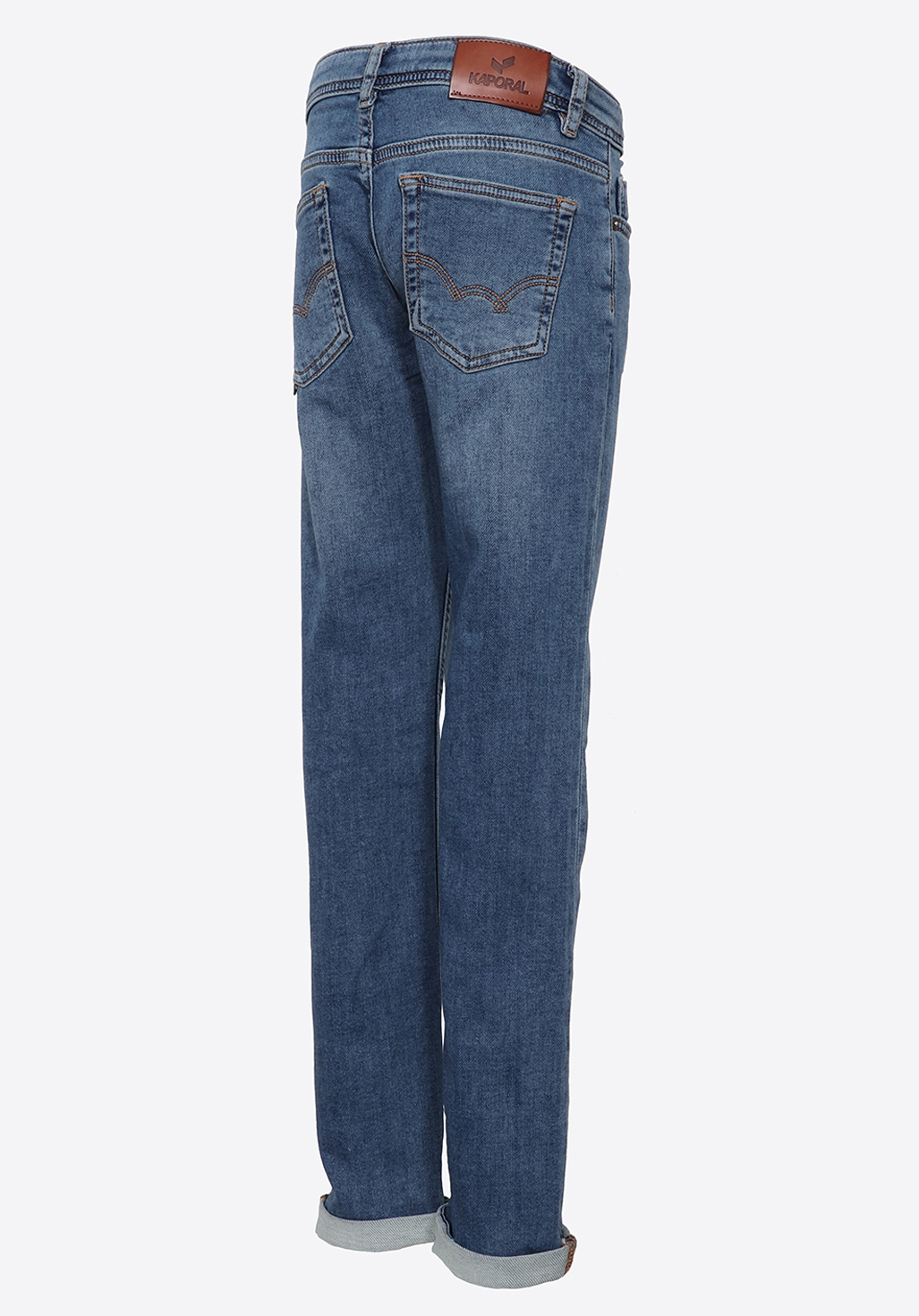 JEGO   Jean slim bleu délavé Garçon