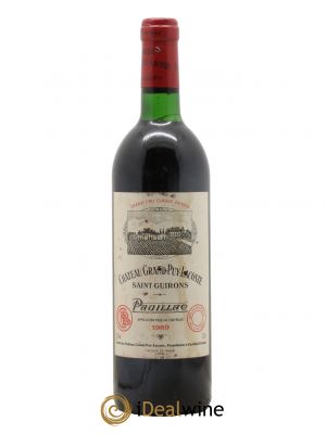 Château Grand Puy Lacoste 5ème Grand Cru Classé  1989 - Lot de 1 Bouteille