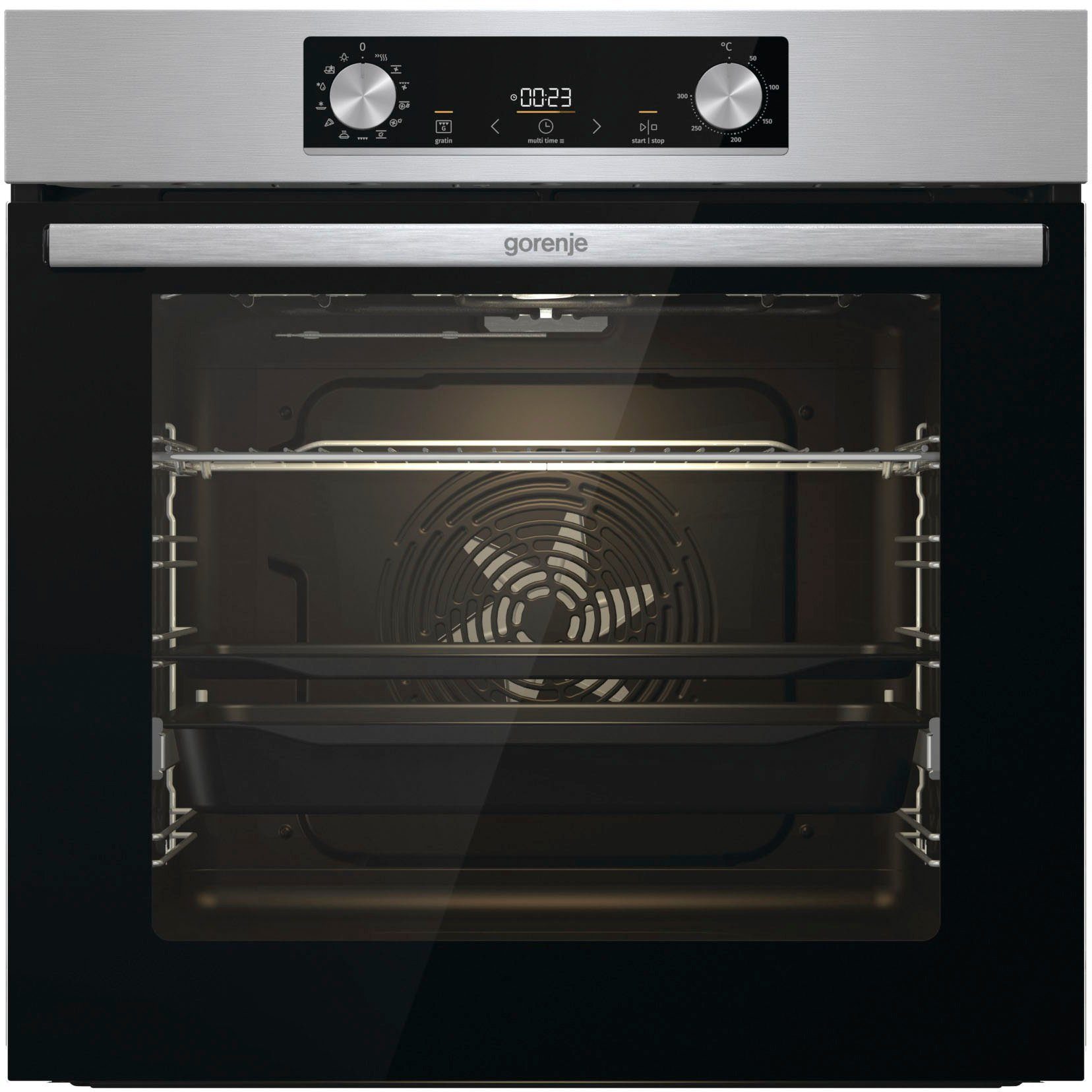 GORENJE Backofen-Set Steam Set, mit 1-fach-Teleskopauszug