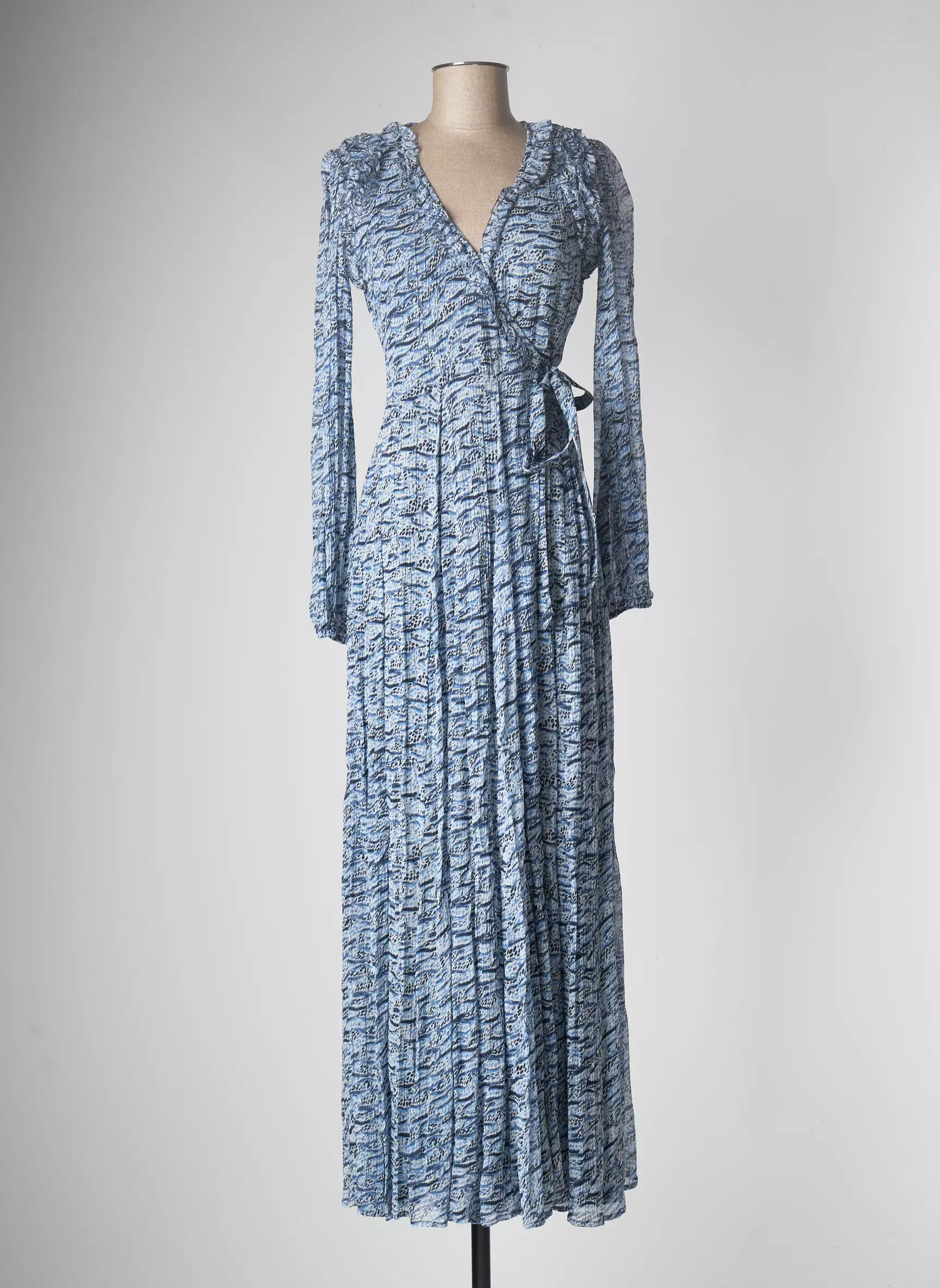 Fabienne Chapot Robes Longues Femme couleur bleu