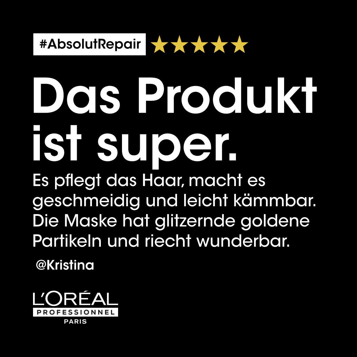 L'Oréal Professionnel Paris Serie Expert Absolut Repair Gold Maske 250 ml