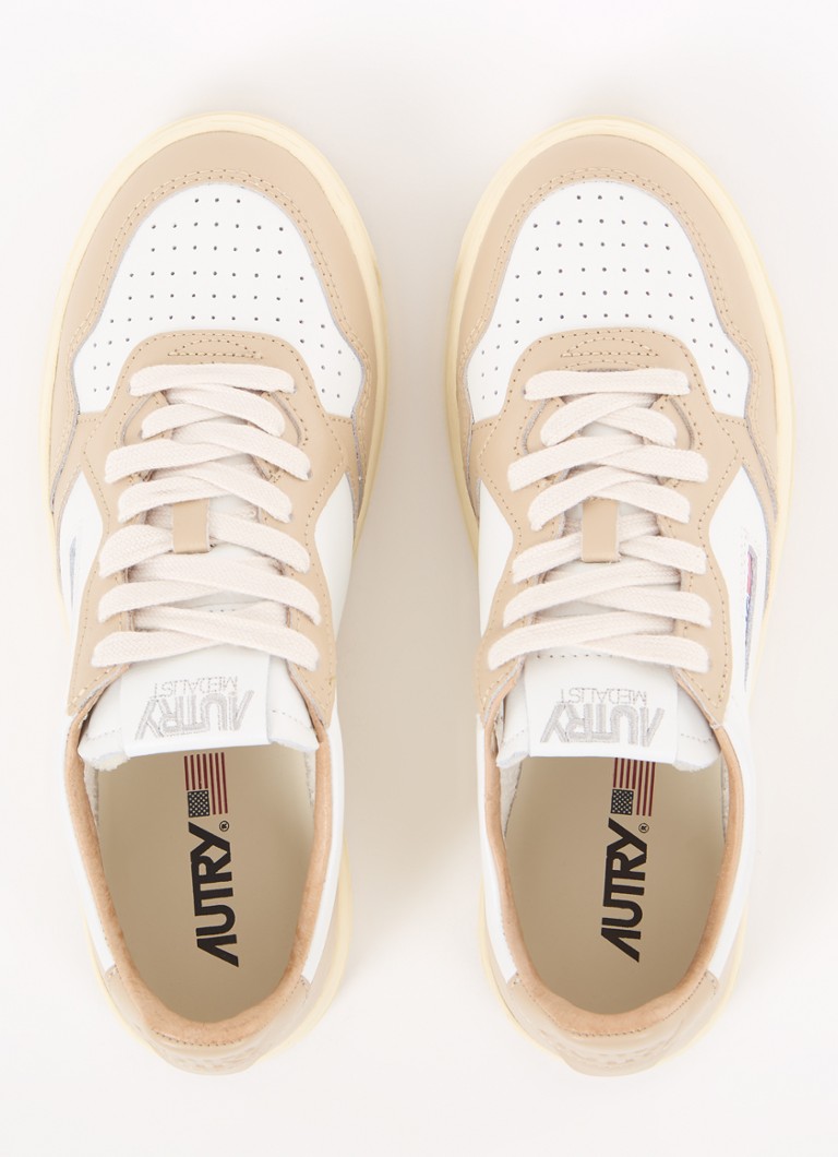 Skórzane buty sportowe Autry Medalist z logo