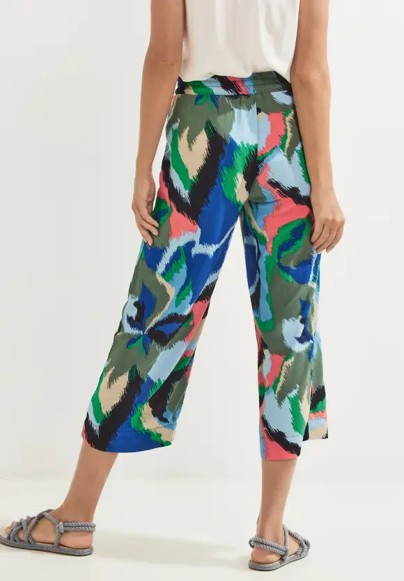 CECIL Casual Fit Hose mit Print