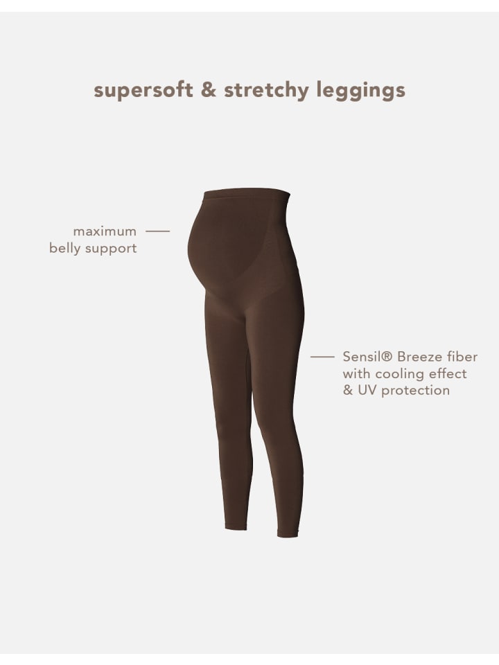 Noppies Umstandsleggings Cara in Coffee Bean günstig kaufen
