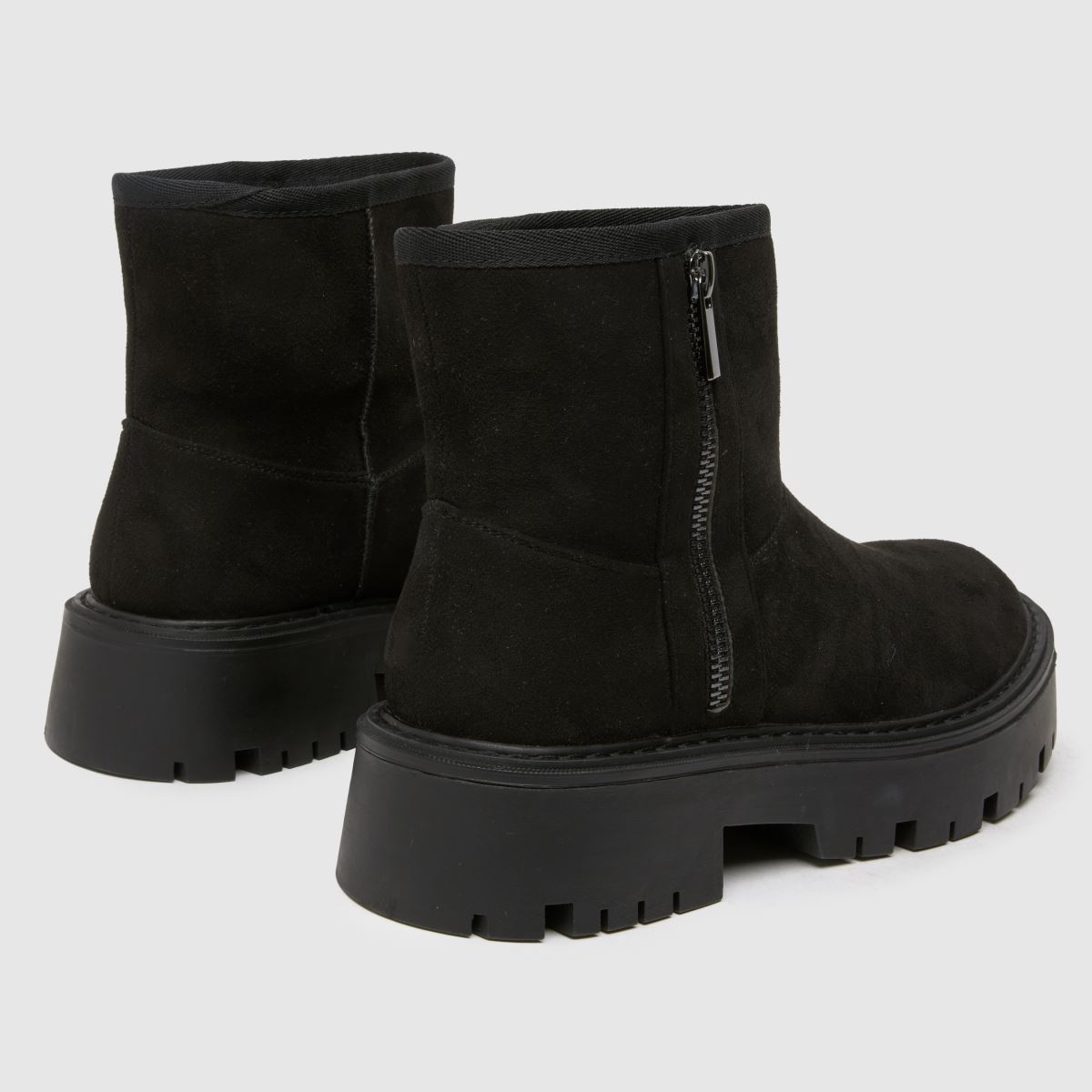 Schuh Carman műszőrme csizma fekete színben