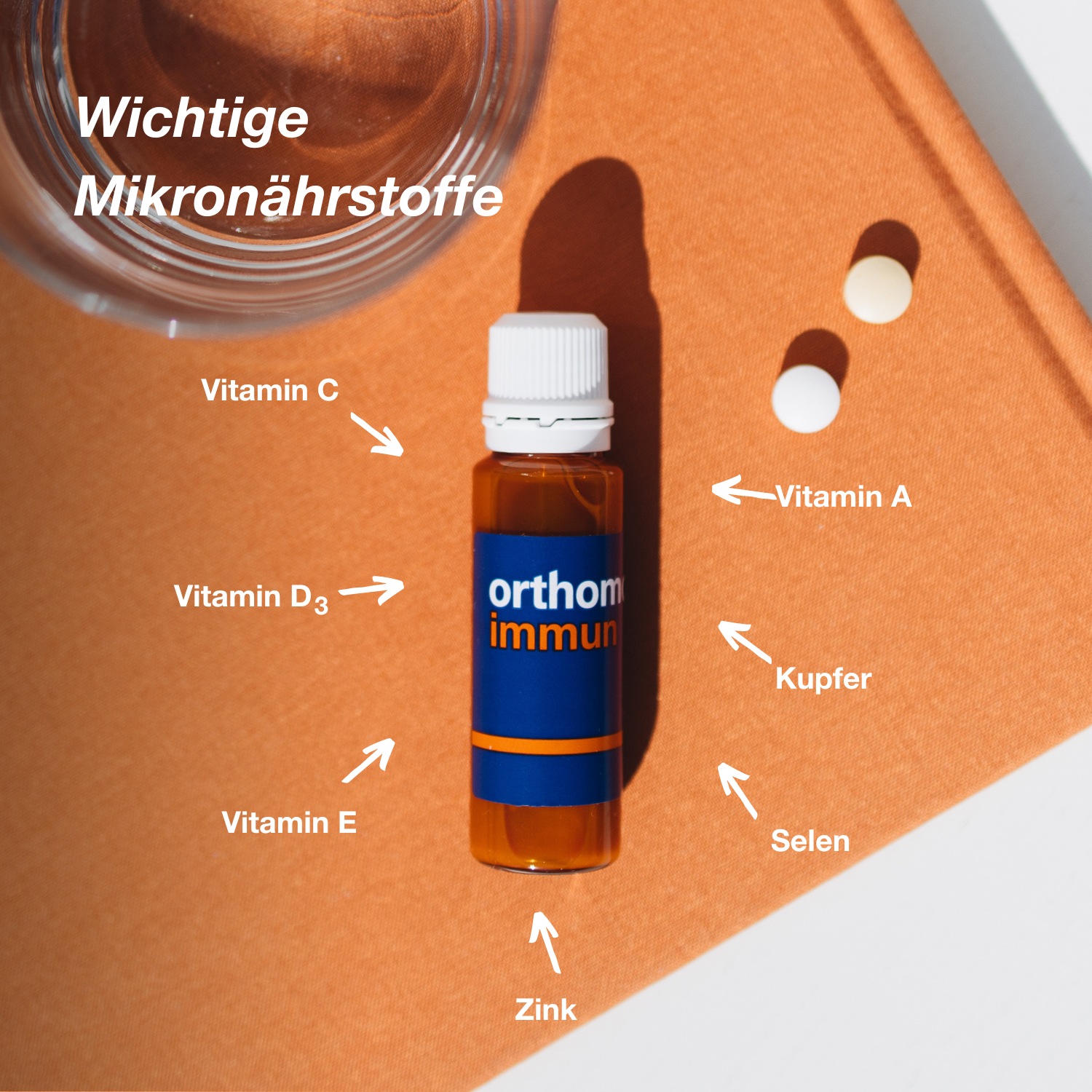 Immun 30 Tagesportionen Trinkfläschchen & Tabletten Kombipackung