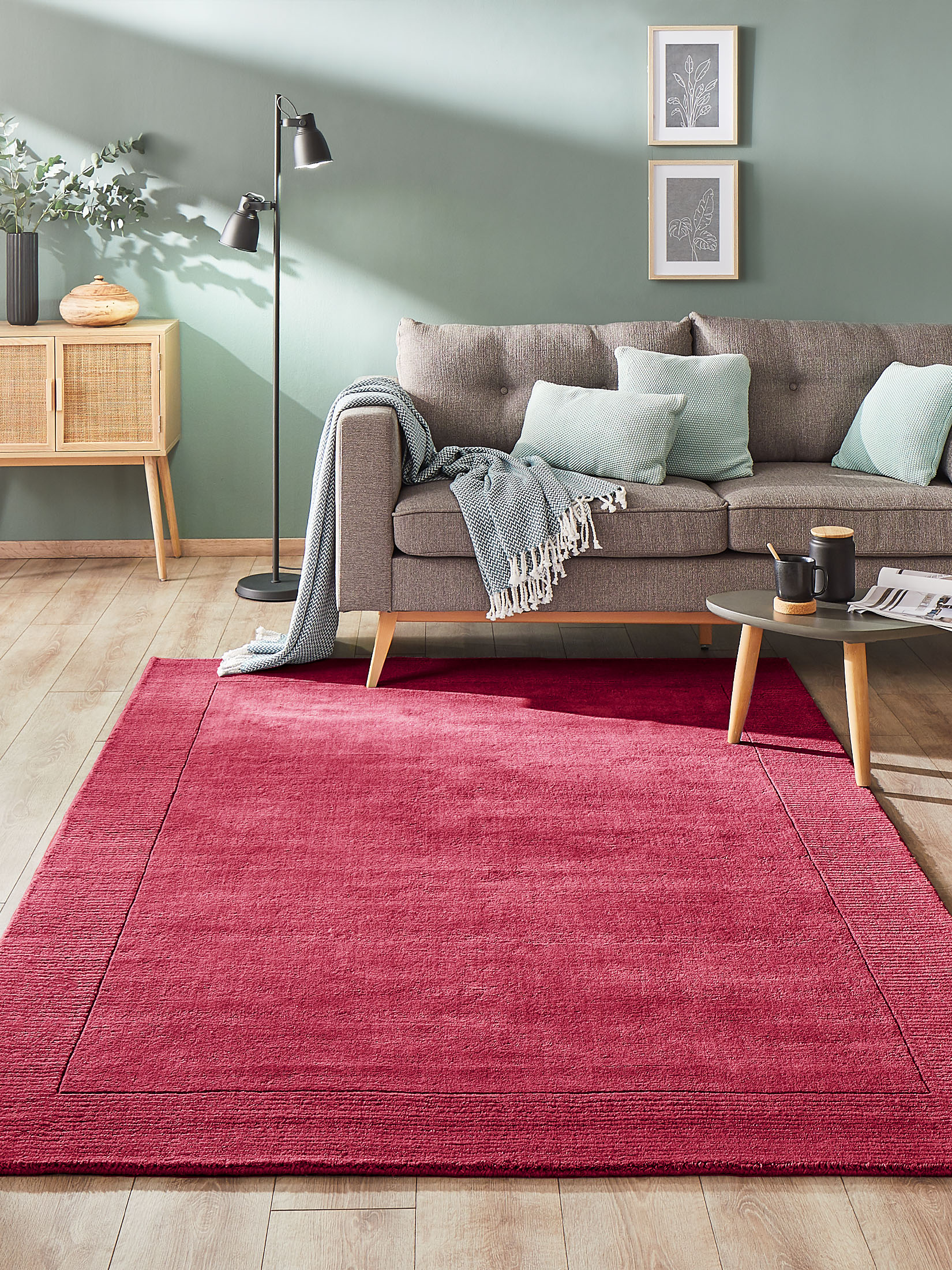 Comino Woll-Teppich, Berry