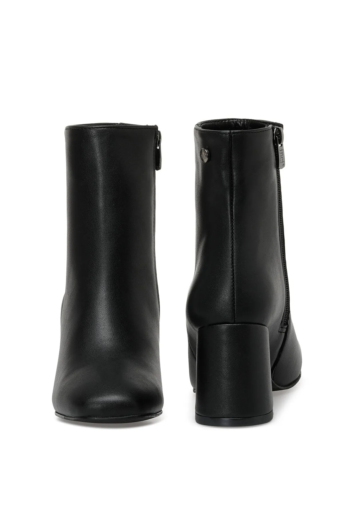 İnci  Kaı 2pr Schwarze Damenstiefel mit Absatz