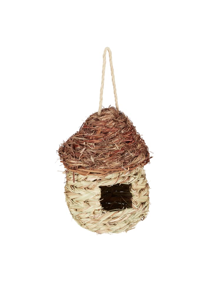 relaxdays Vogelnest für Käfig in Natur - (B)17 x (H)22 x (T)15 cm günstig kaufen onesize