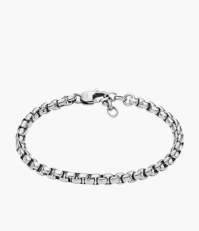 Fossil Gliederarmband Ellis Core Chains Edelstahl