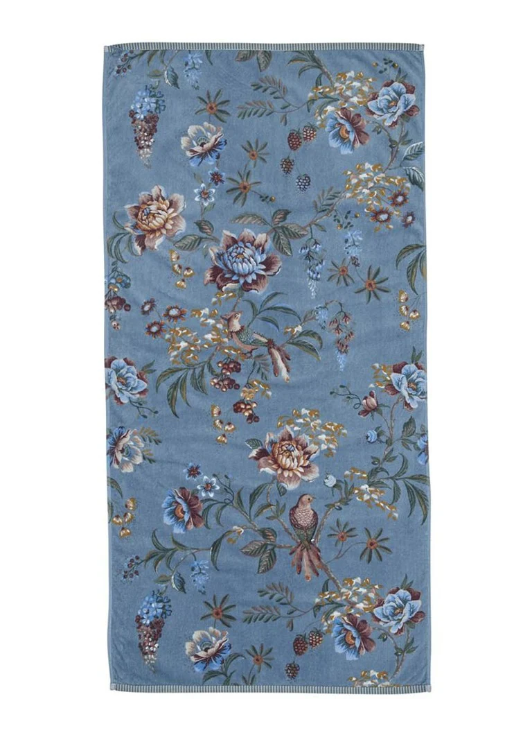 Pip Studio Secret Garden terry cotton bath towel - 400 g/m² - 70 x 140 cm