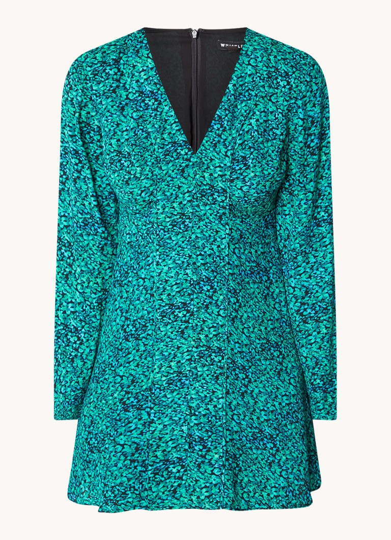 Rochie scurtă cu imprimeu floral Whistles Lori