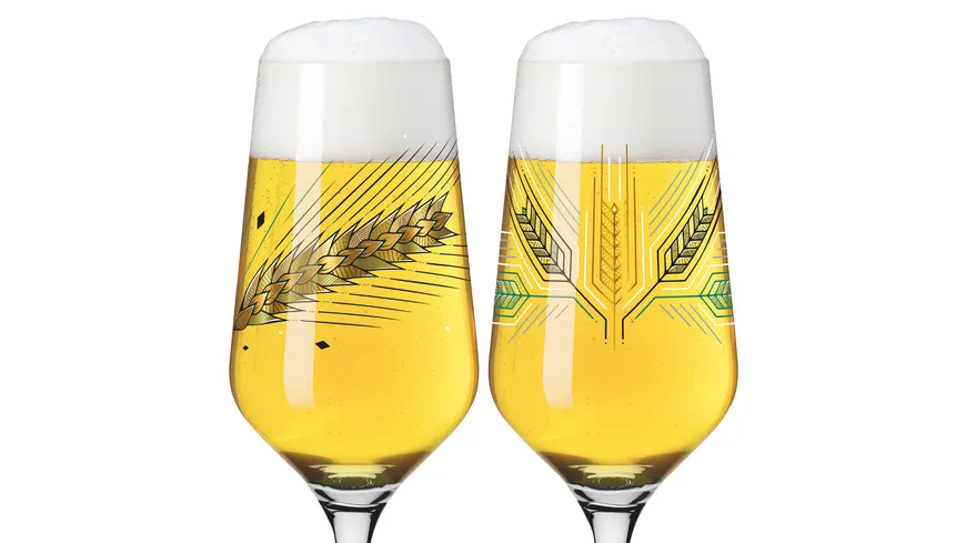 RITZENHOFF Pilsglas Brauchzeit  2er #5 #6 A. Preis F22