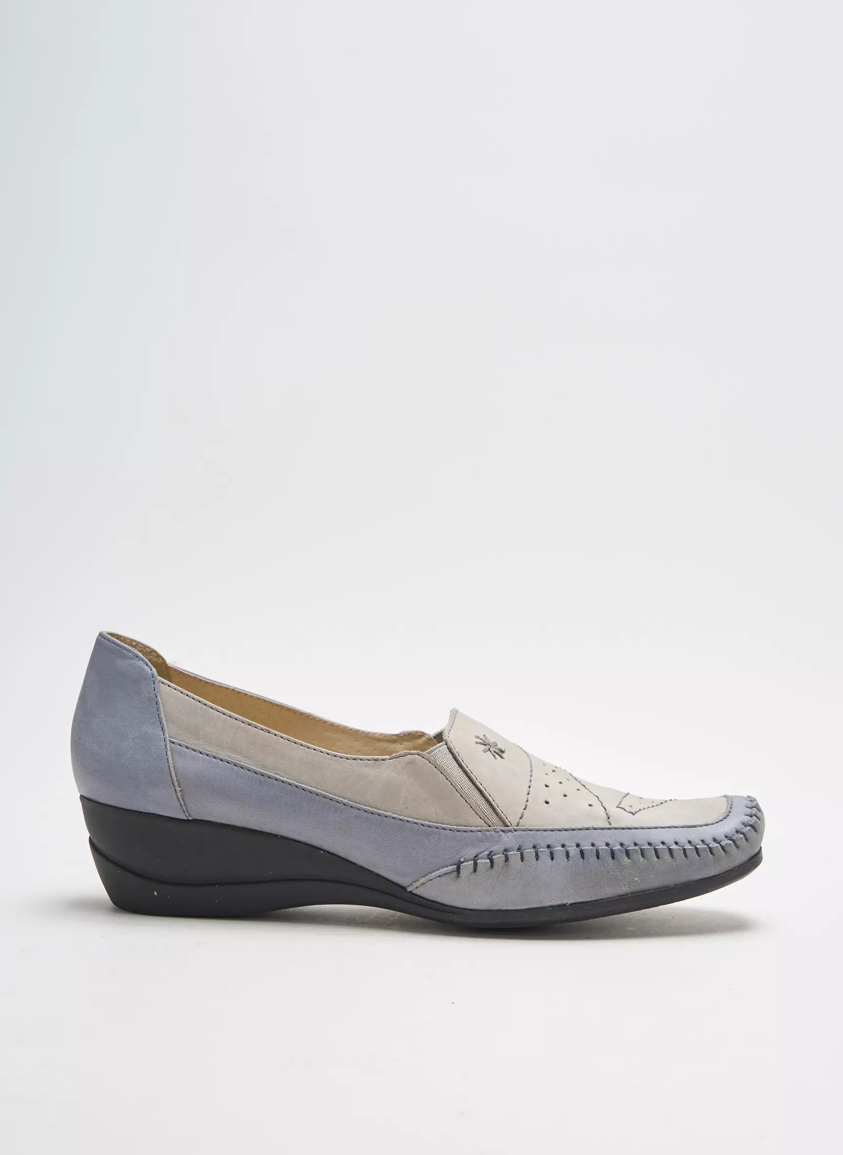 Geo Reino Mocassins Femme couleur bleu