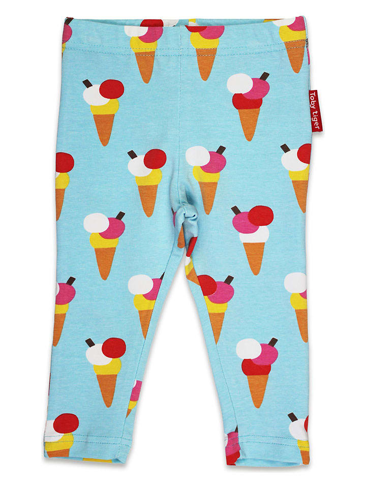 Toby Tiger Leggings in Hellblau günstig kaufen