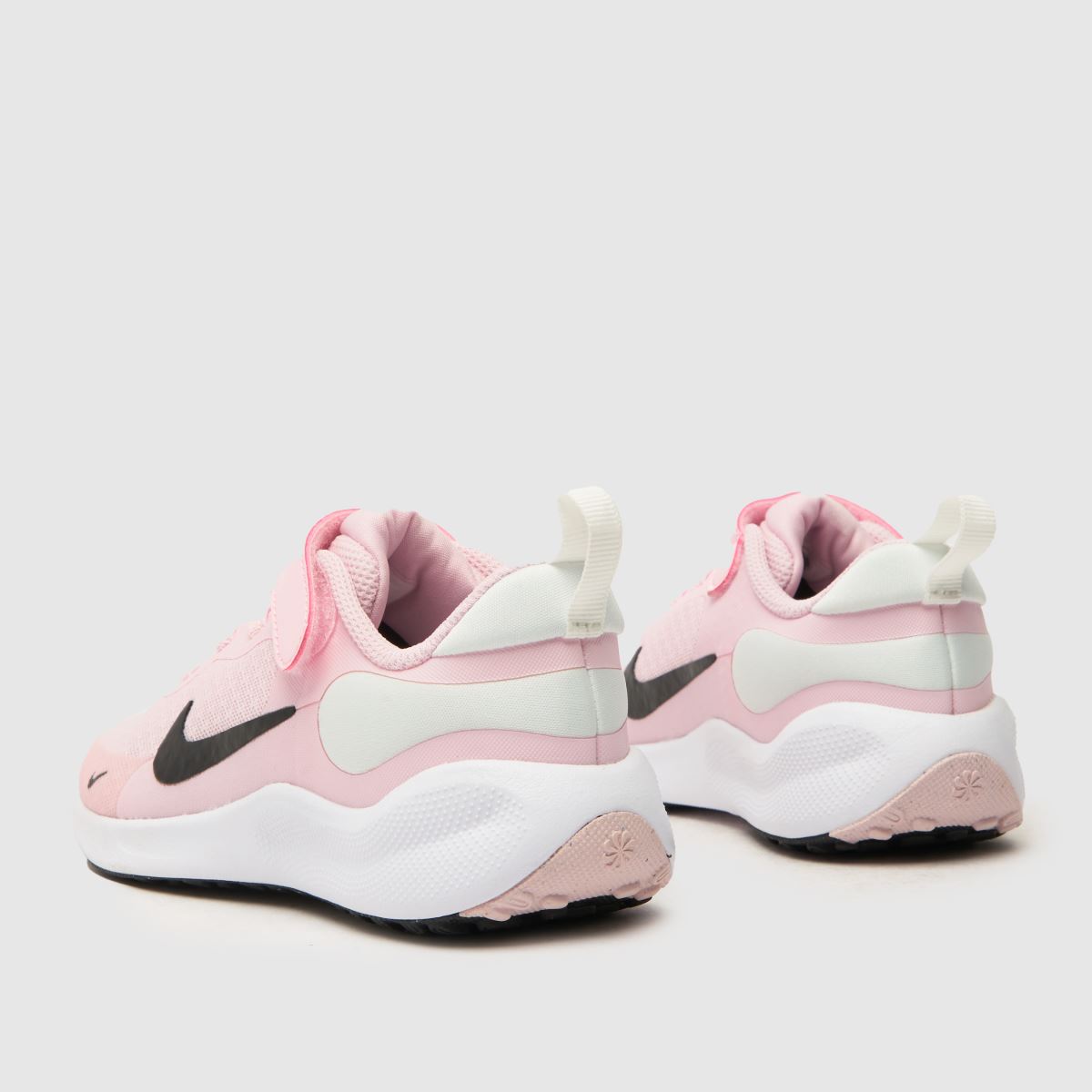 Nike ljusrosa Revolution 7 flickor junior träningsskor