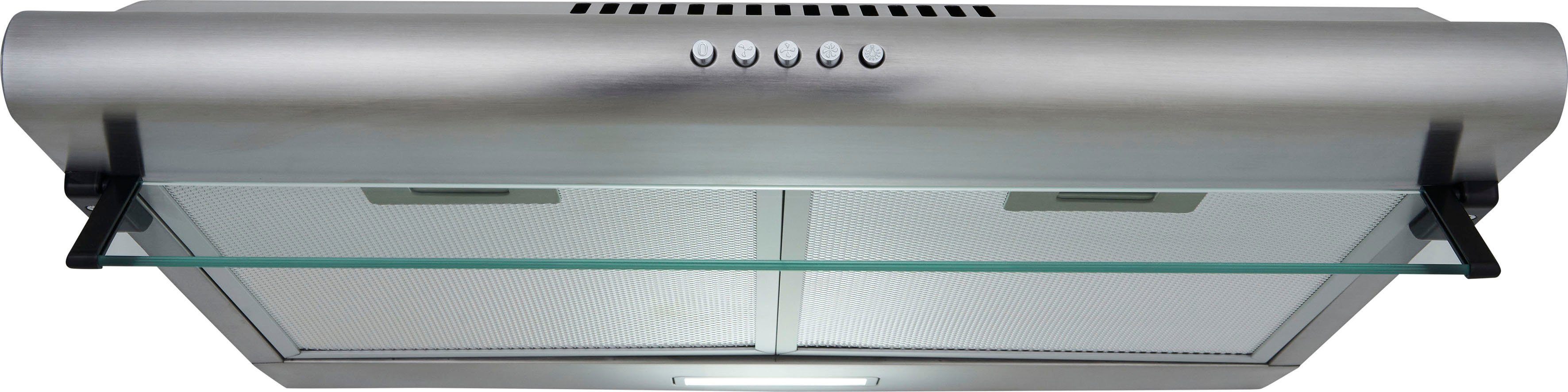RESPEKTA Unterbauhaube Serie Tilla CH 1259 IXC N, 60 cm, 3 Leistungsstufen, LED-Beleuchtung, Ab- und Umluftfähig