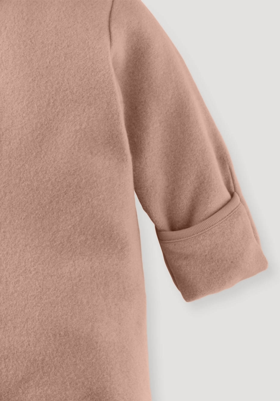 Softfleece-Overall aus reiner Bio-Baumwolle