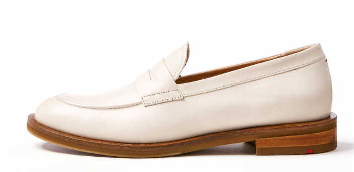 LLOYD Klassische Slipper beige Fleur