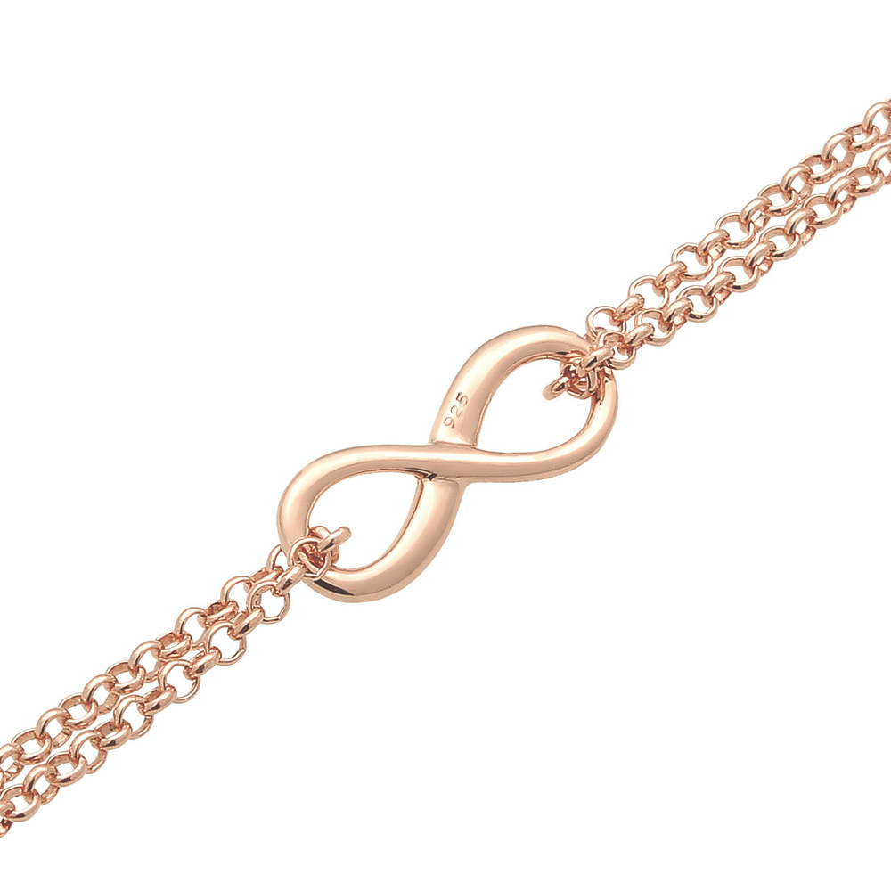 Elli Elli Bracelet de Cheville Femmes pendentif infinité tendance en argent sterling 9 Bijoux