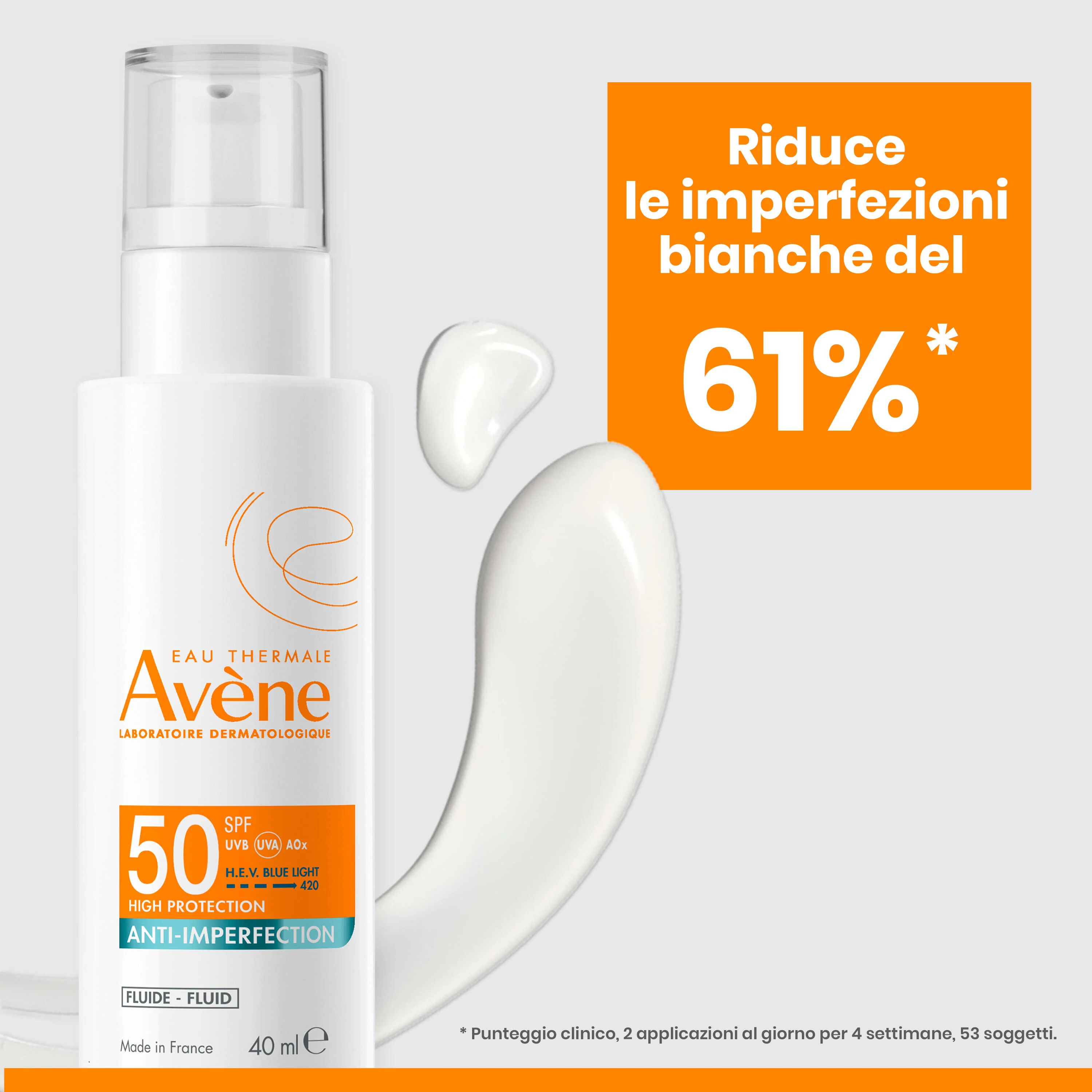 Suncare Anti-Imperfection Fluid SPF50 - Korkeasuojainen aurinkovoide kasvoille.