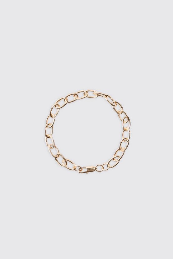 Klobiges Metall-Armband in Gold
