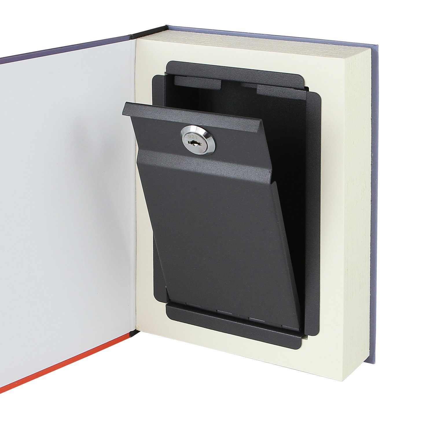 HMF Buchtresor 809, Geldversteck mit Papierseiten, 23 x 15 x 4 cm, Städtetrip Deutschland