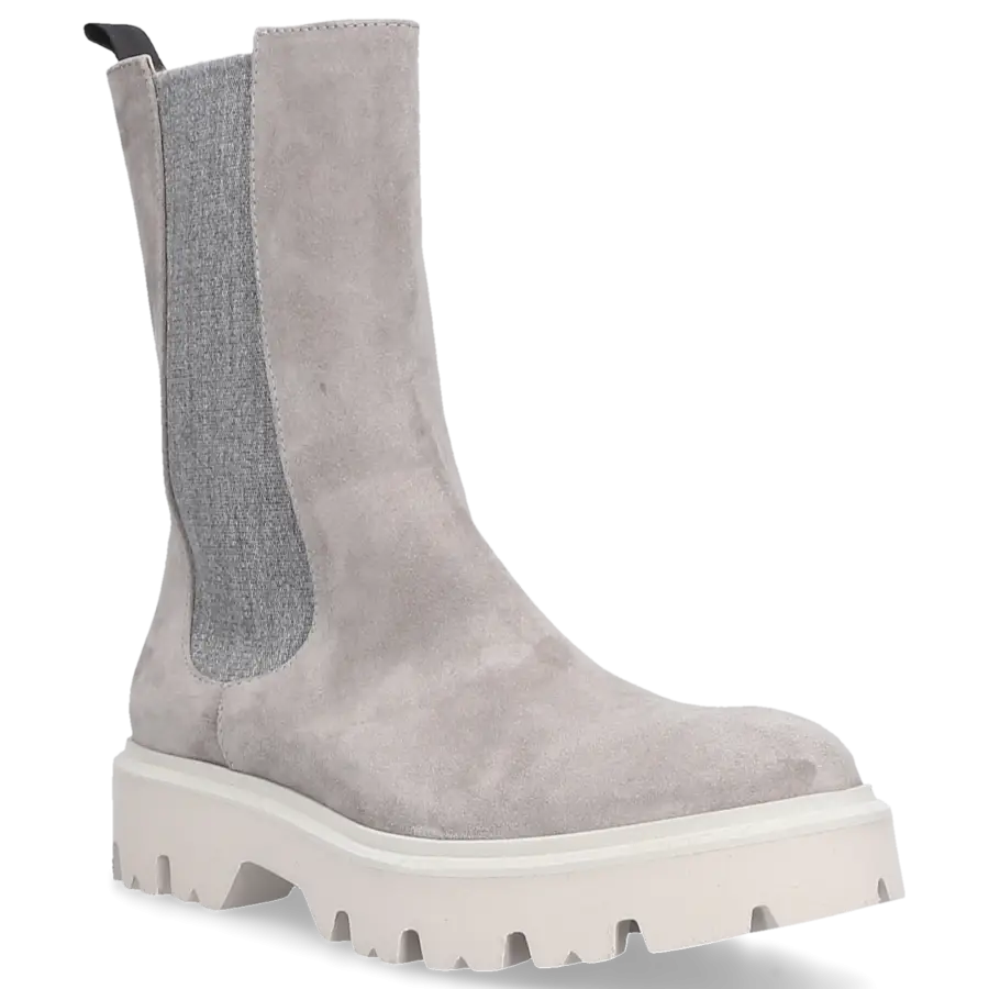 Roberto Festa - Chelsea Boots RAISA Veloursleder - grau