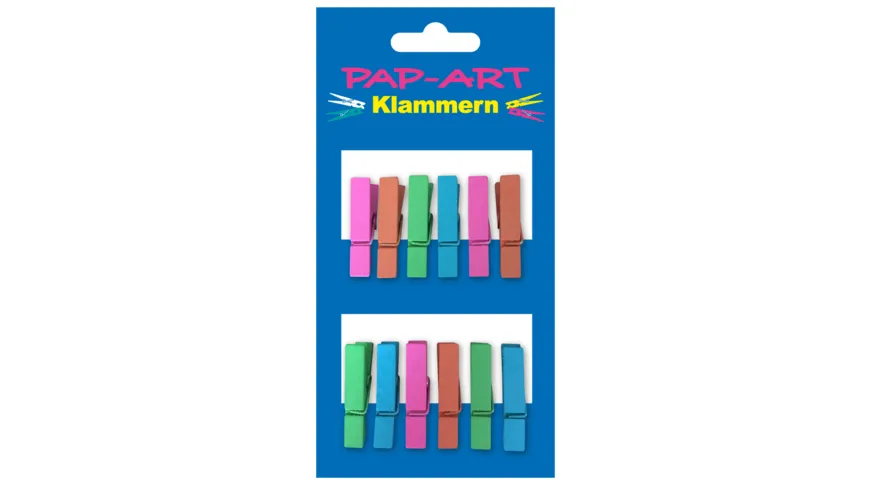 PAP-ART Holzklammern klein