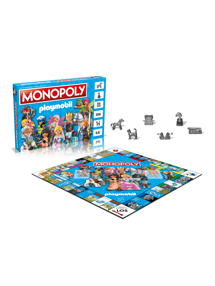 Winning Moves Monopoly - Playmobil   6 extra Spielfiguren in mehrfarbig günstig kaufen onesize