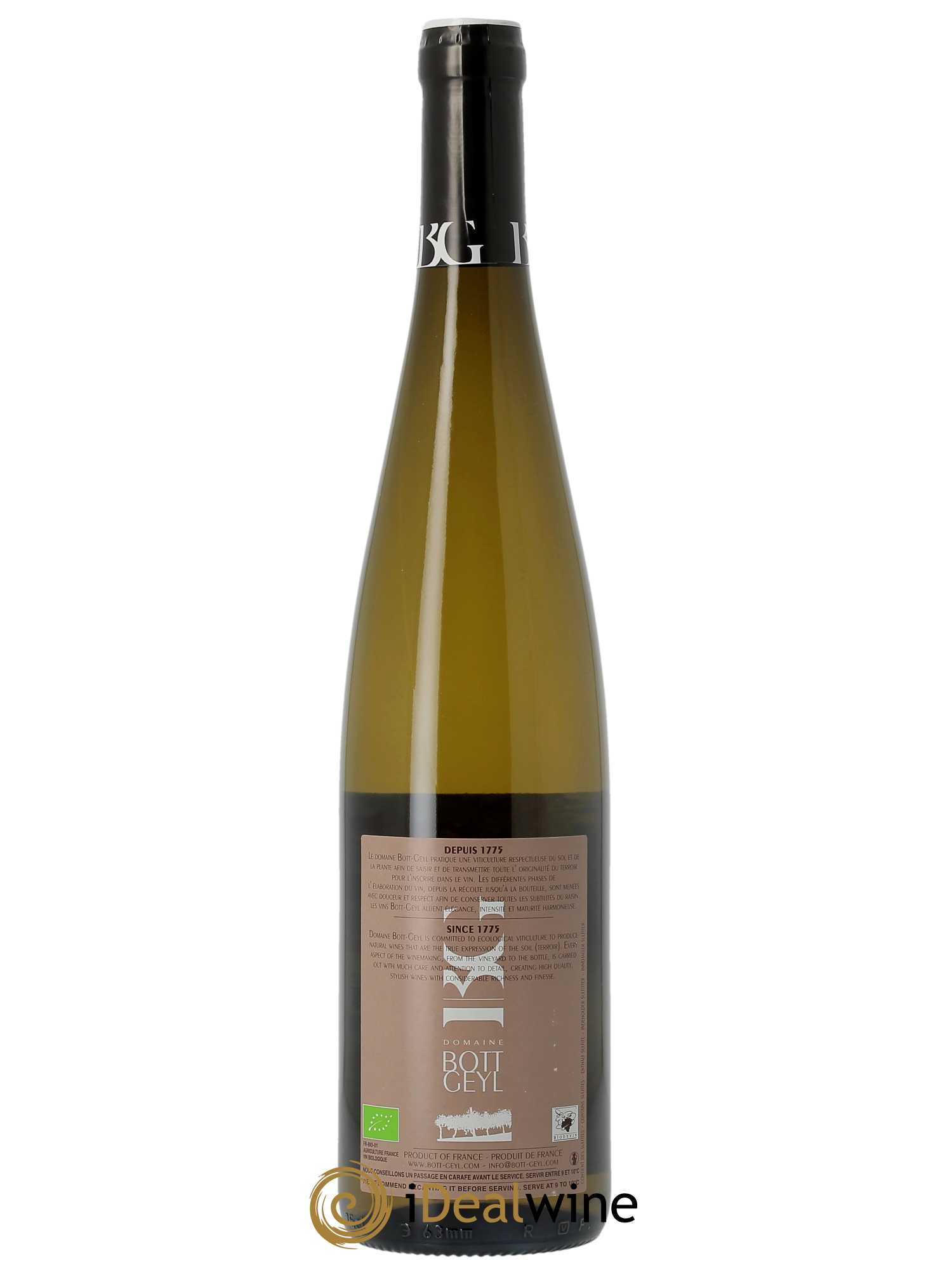 Alsace Riesling Les Eléments Bott-Geyl (Domaine)  2020 - Lot de 1 Bouteille