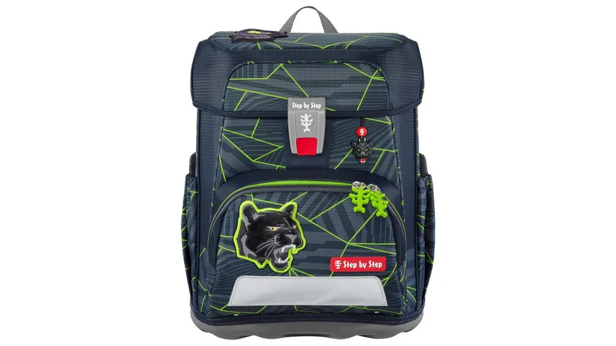 Step by Step CLOUD Schulranzen-Set 5teilig Dark Cat Chiko