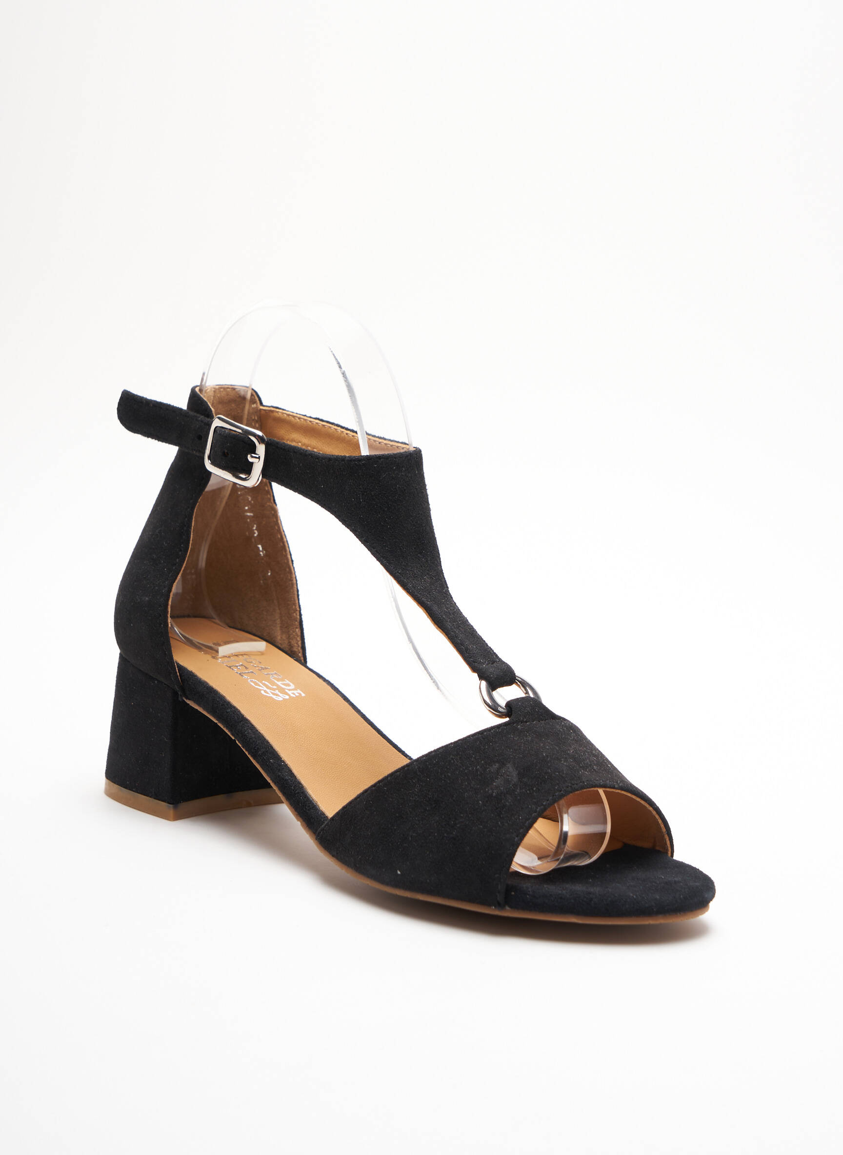 Regarde Le Ciel Sandales Nu Pieds Femme couleur noir