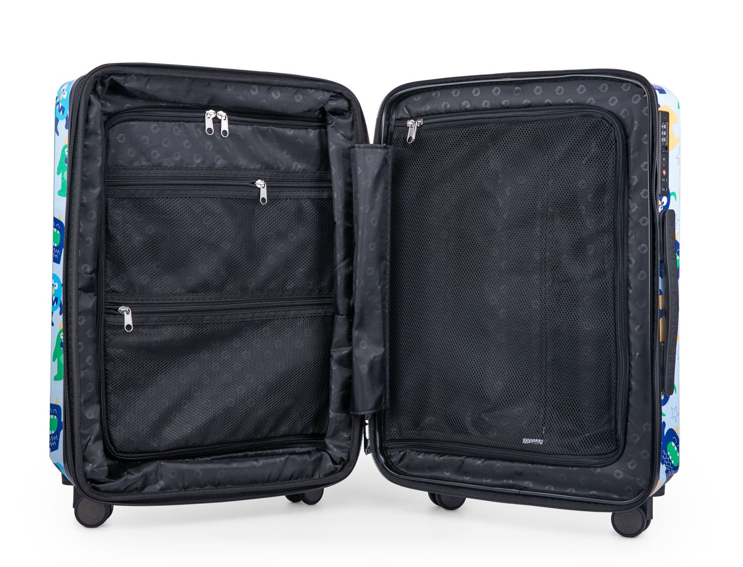 MITTE - children's suitcase hand luggage SPACE Dark blue matt, TSA, 55 cm, 55 litres