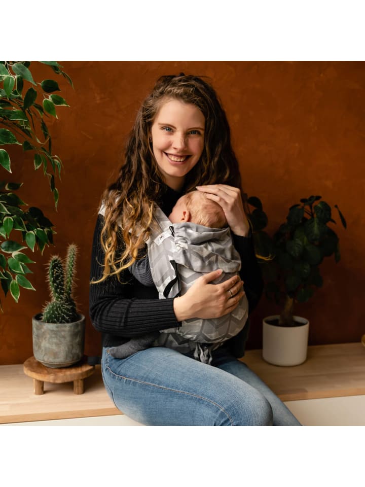 Hoppediz Babytrage Primeo in Amsterdam stone günstig kaufen onesize