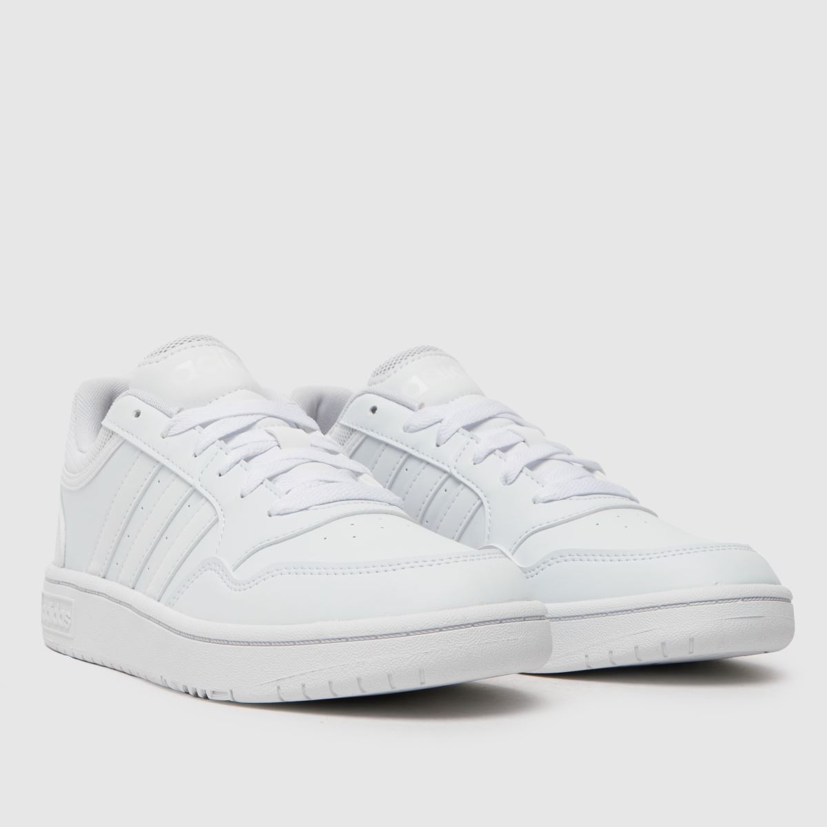adidas fehér Hoops 3.0 ifjúsági edzőcipők