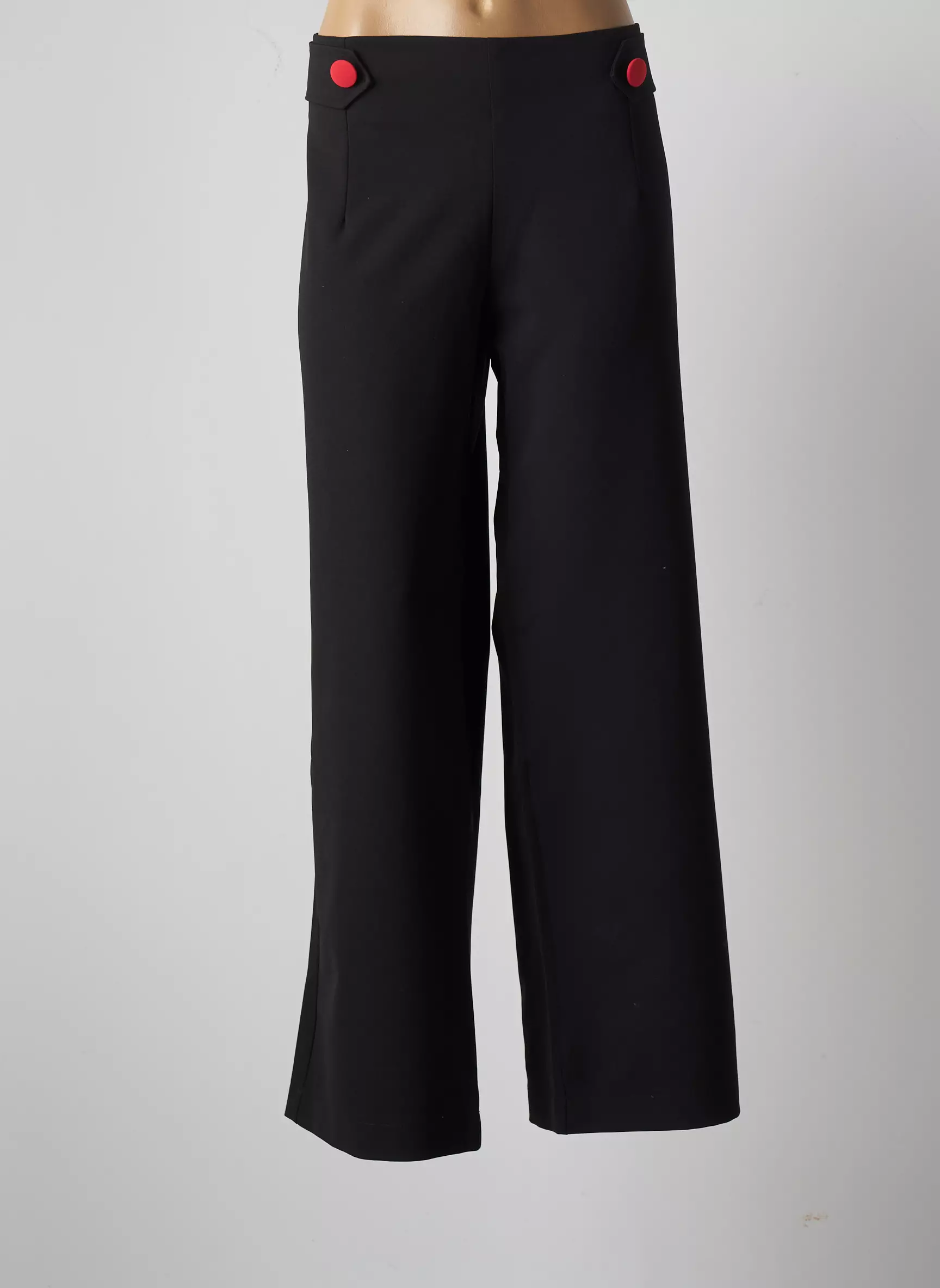 Multiples Pantalons Larges Femme couleur noir