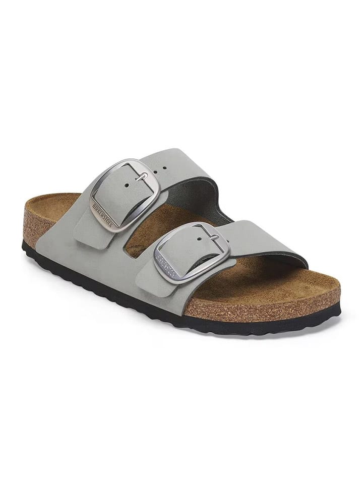 Birkenstock Leder-Pantoletten 
