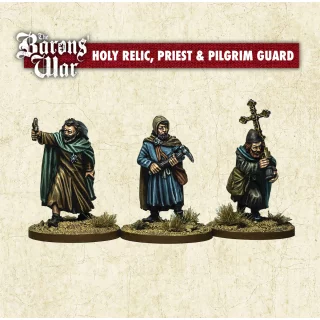 Barons War: Outreamer - Holy Relic, Priest & Pilgrim guard (3)