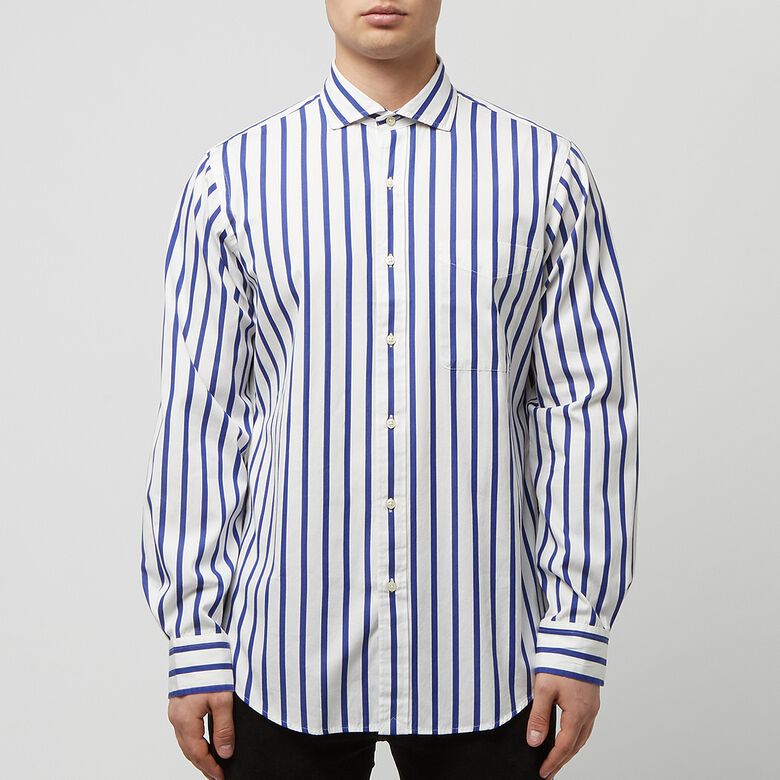 Polo Ralph Lauren Long Sleeve Sport Shirt white/blue