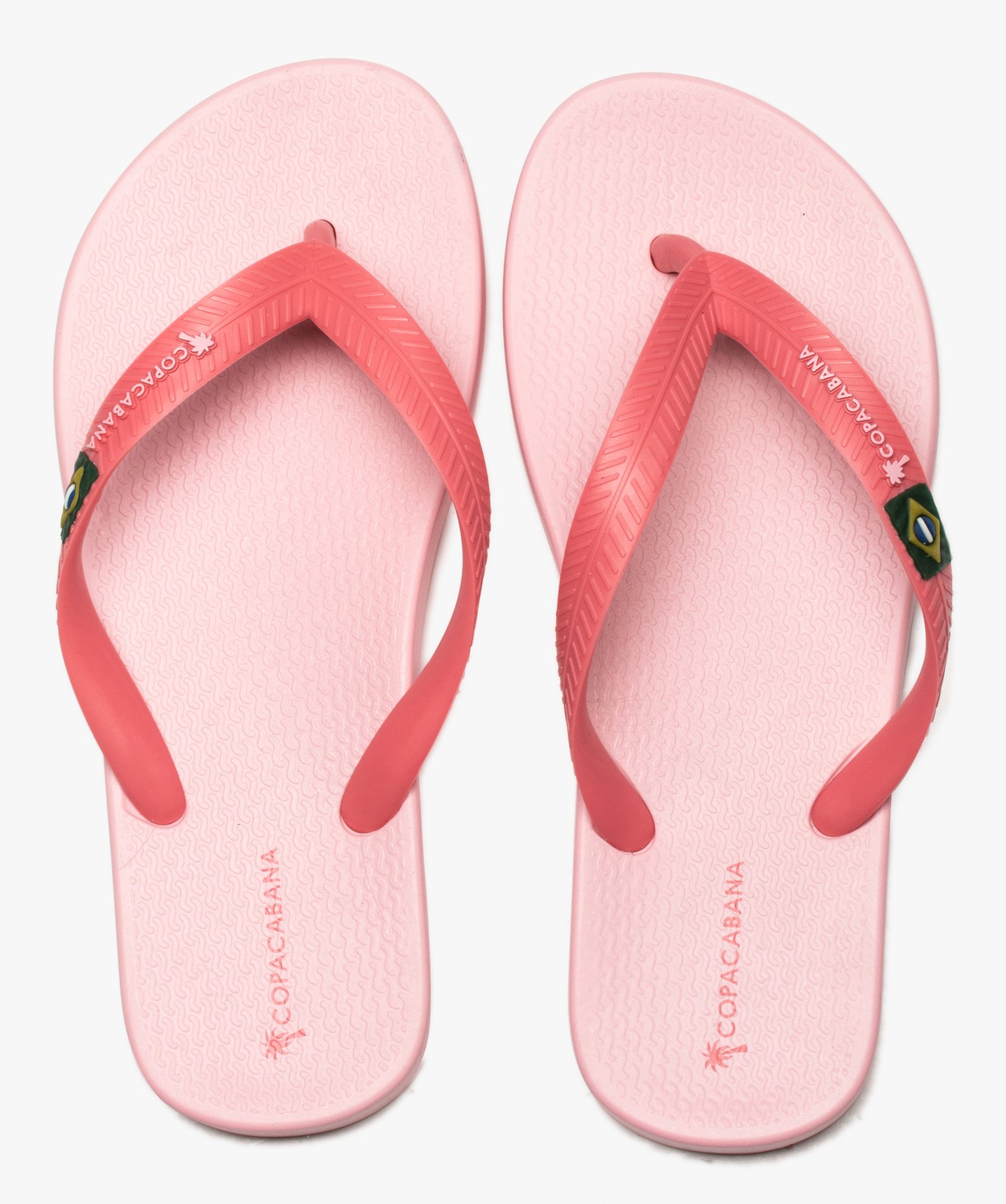 Tongs fille à brides souples - Copacabana rose | GEMO