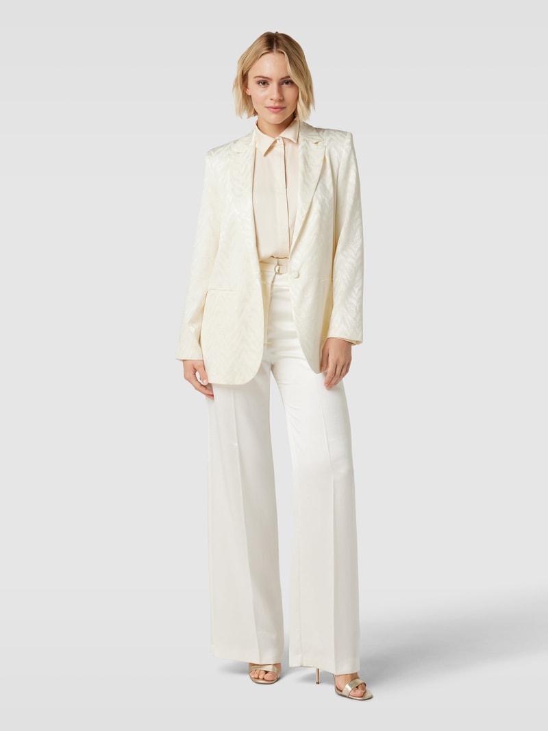 Blazer mit Allover-Muster Modell 'natalie' in offwhite