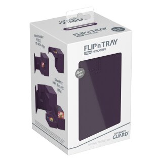 Ultimate Guard Flip`n`Tray 100+ XenoSkin Monocolor - Violett