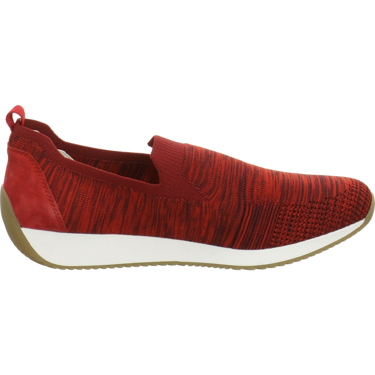 ARA Sportliche Slipper rot