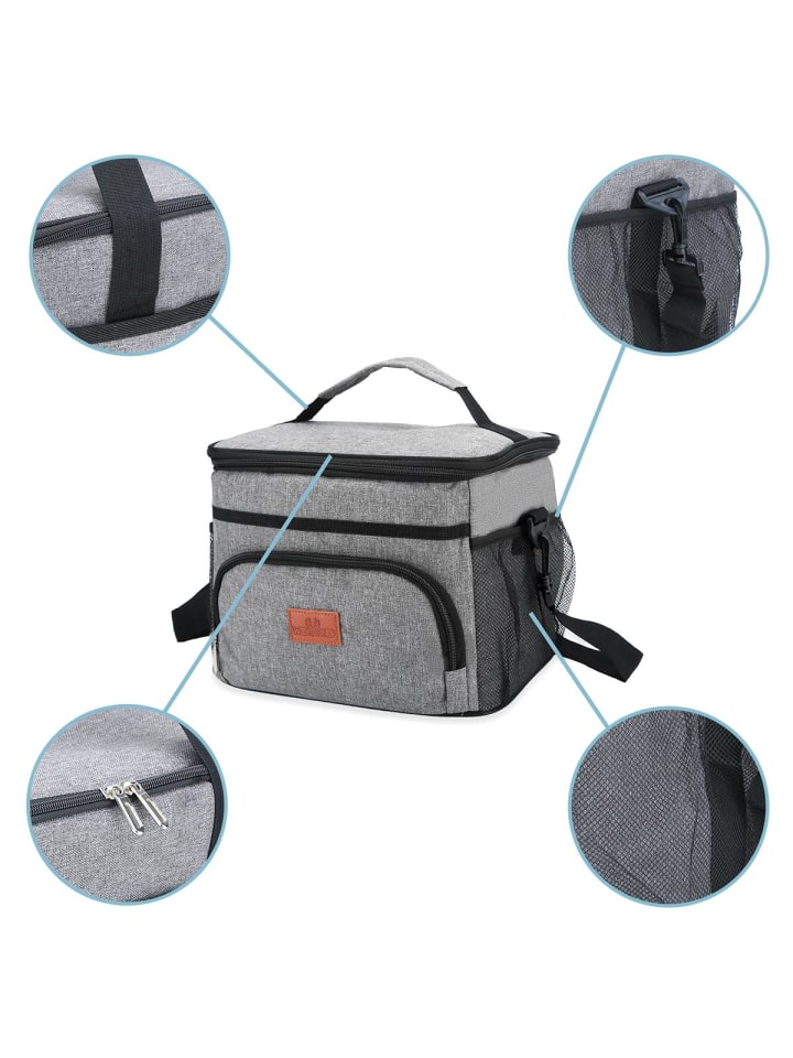 Intirilife Tragbare Kühltasche in LILA mit 15 Liter günstig kaufen 15 L