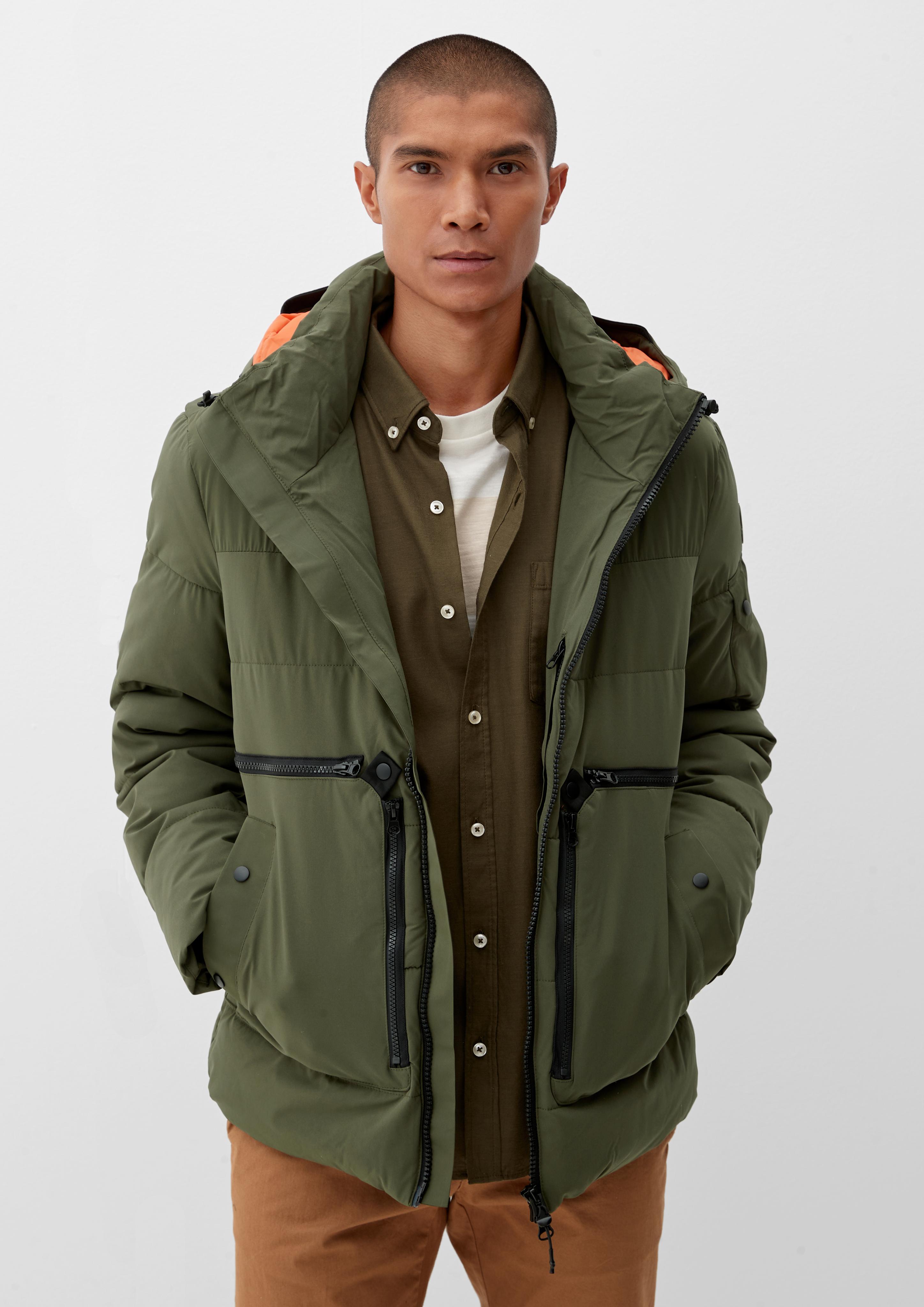 Pufferjacke mit Kapuze  2116271-7940