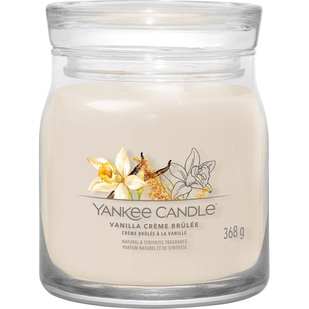 Yankee Candle Bougies parfumées Vanilla Crème Brulee Bougie