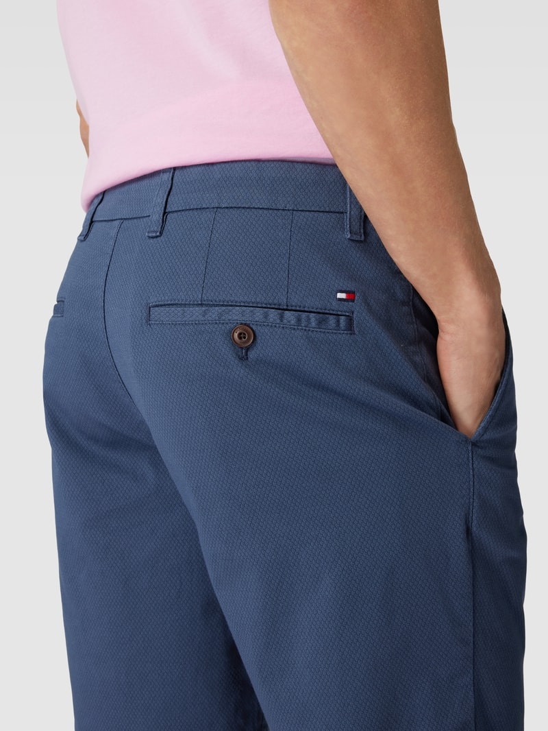 Chino-Shorts mit französischen Eingrifftaschen Modell 'BROOKLYN' in jeans
