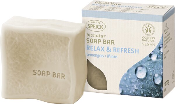 Speick Naturkosmetik Made by Speick Bionatur Soap Bar Relax & Refresh Stückseife